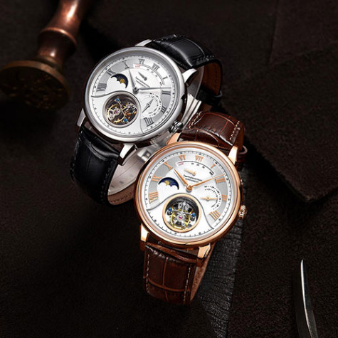 TwentySeventeen Craftsmanship Heritage Series Mechanical Watch Brown